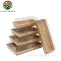 High-end Atmosphere Grade Takeaway Fast Food Sushi Tray